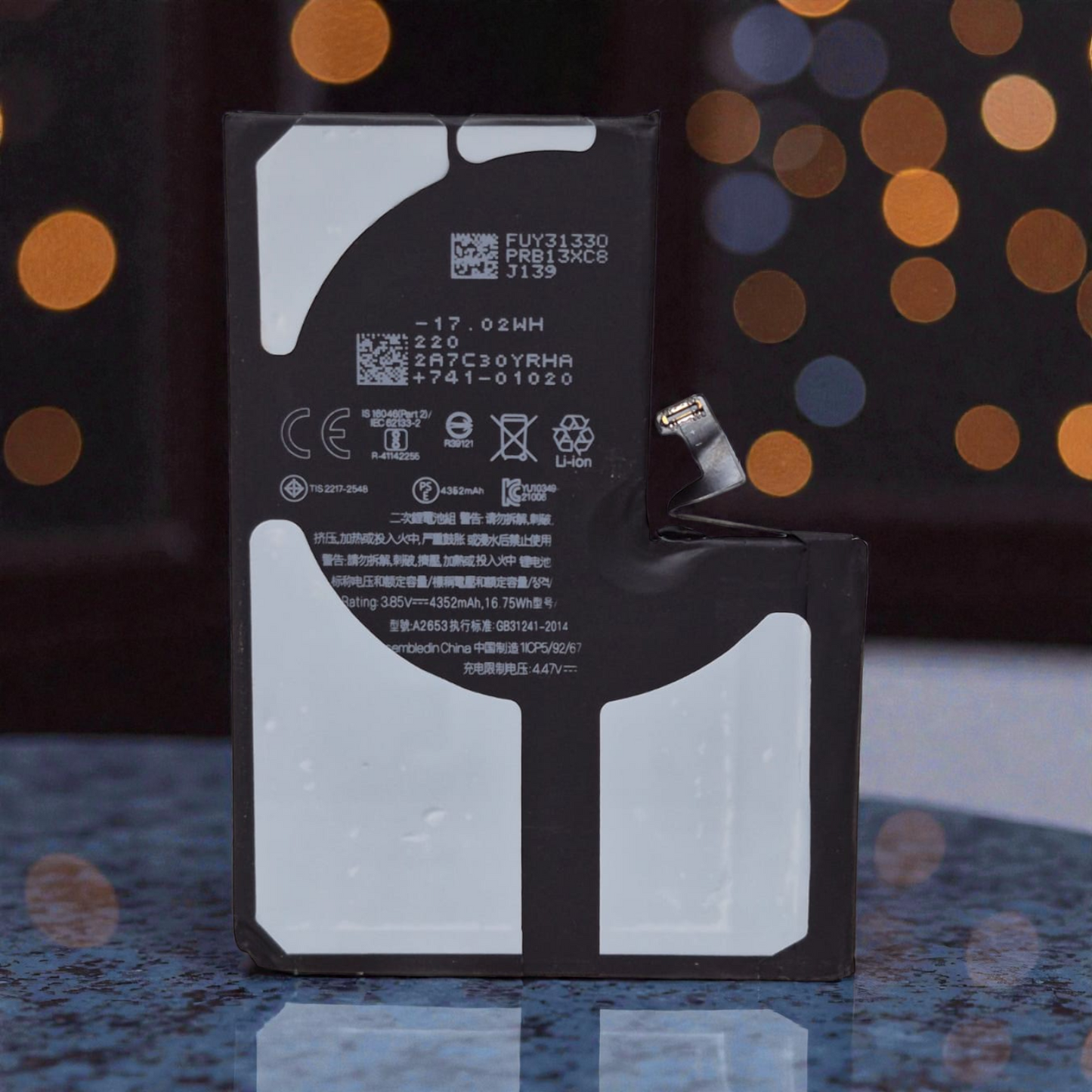 High-Capacity Replacement Battery for iPhone 13 Pro Max - 4352mAh