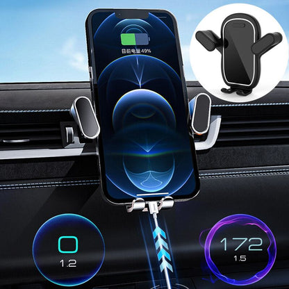 Upgraded Switch Button Phone Holder Car Vent Phone Mount Ultra Stable