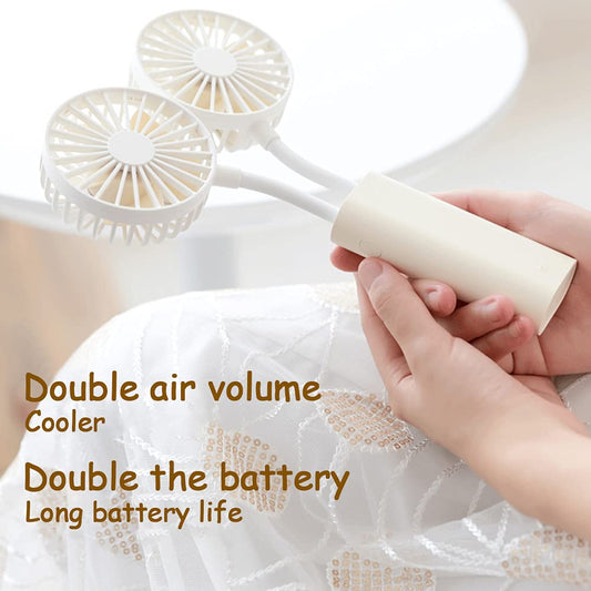 FAN×2 Dual-Bladed High-Performance Portable Fan