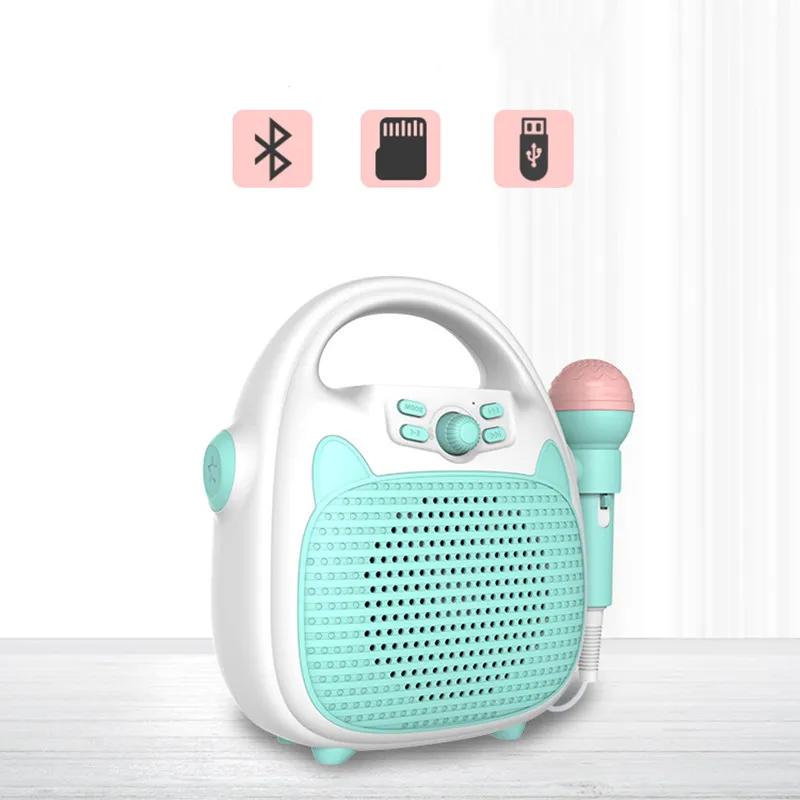 Gabba Goods Cat Karaoke Speaker and Mic in pink