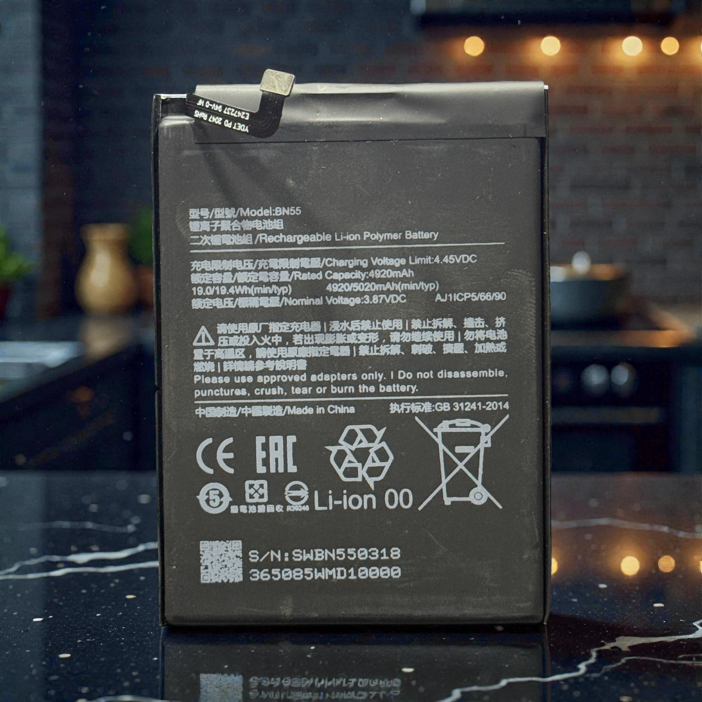 Ideal Zone High-Capacity Battery BN55 - 5020mAh