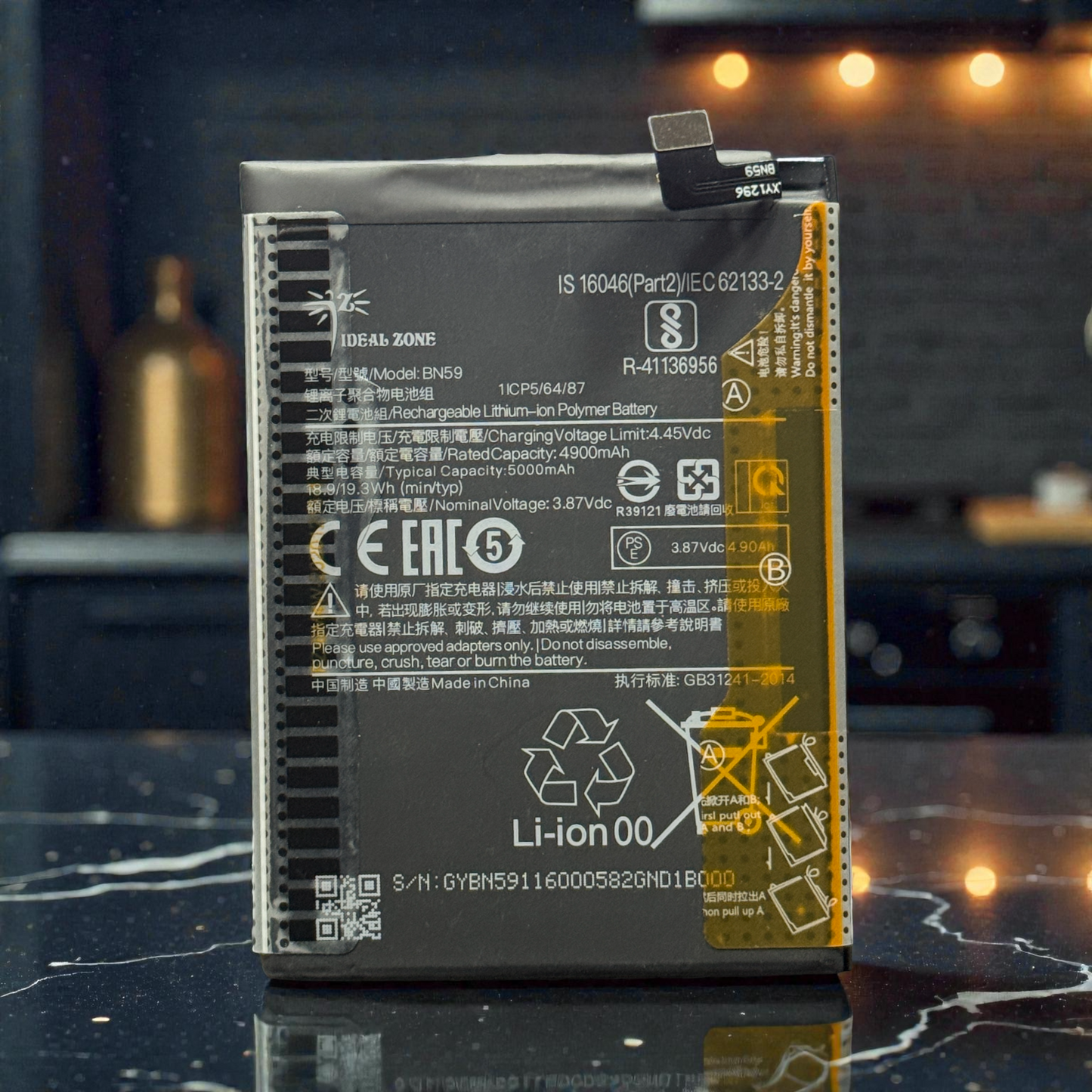 Ideal Zone High-Capacity Battery BN59 - 5000mAh