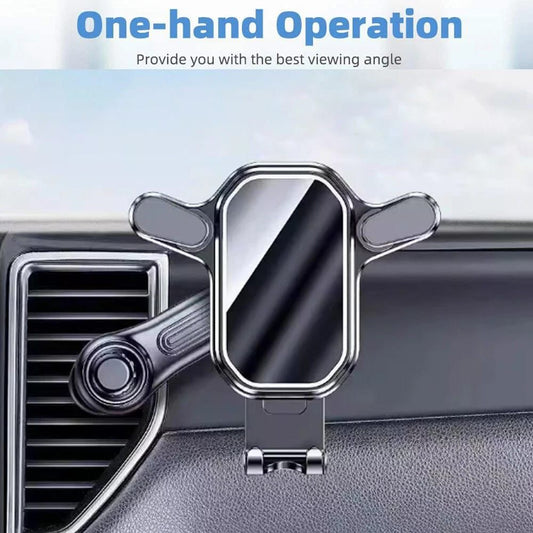 Upgraded Switch Button Phone Holder Car Vent Phone Mount Ultra Stable