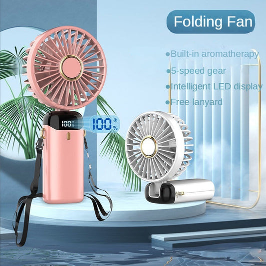 DS-007 LED Digital Display Portable Fan
