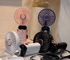 DS-007 LED Digital Display Portable Fan