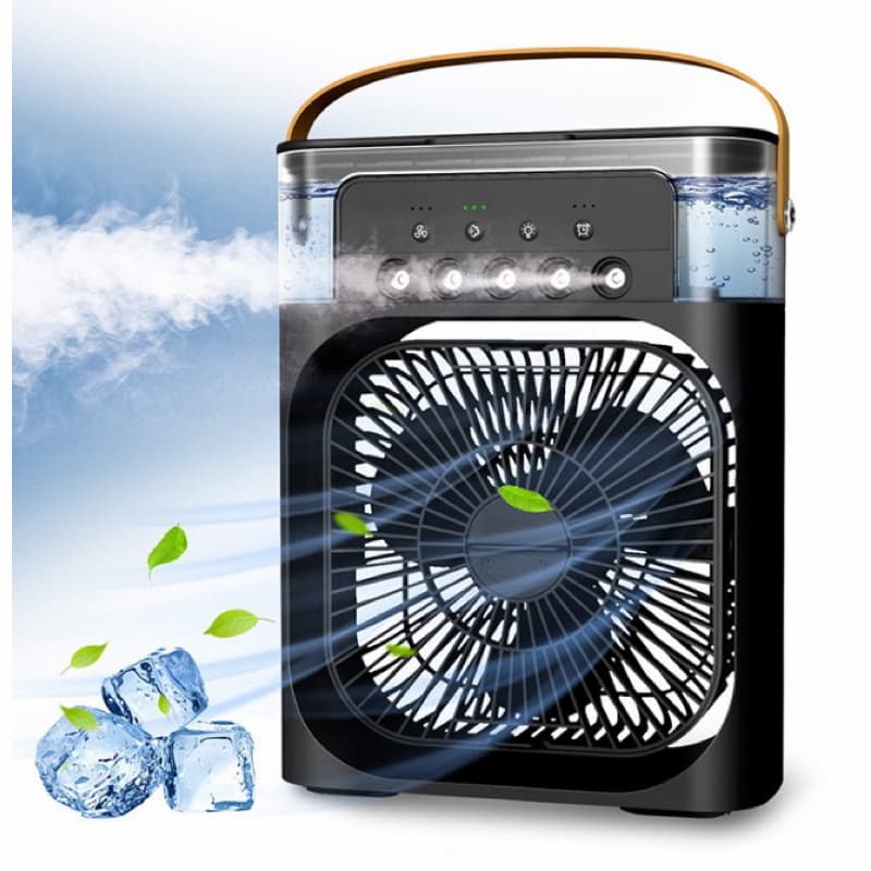 Portable Air Cooling Fan With Mist Spray